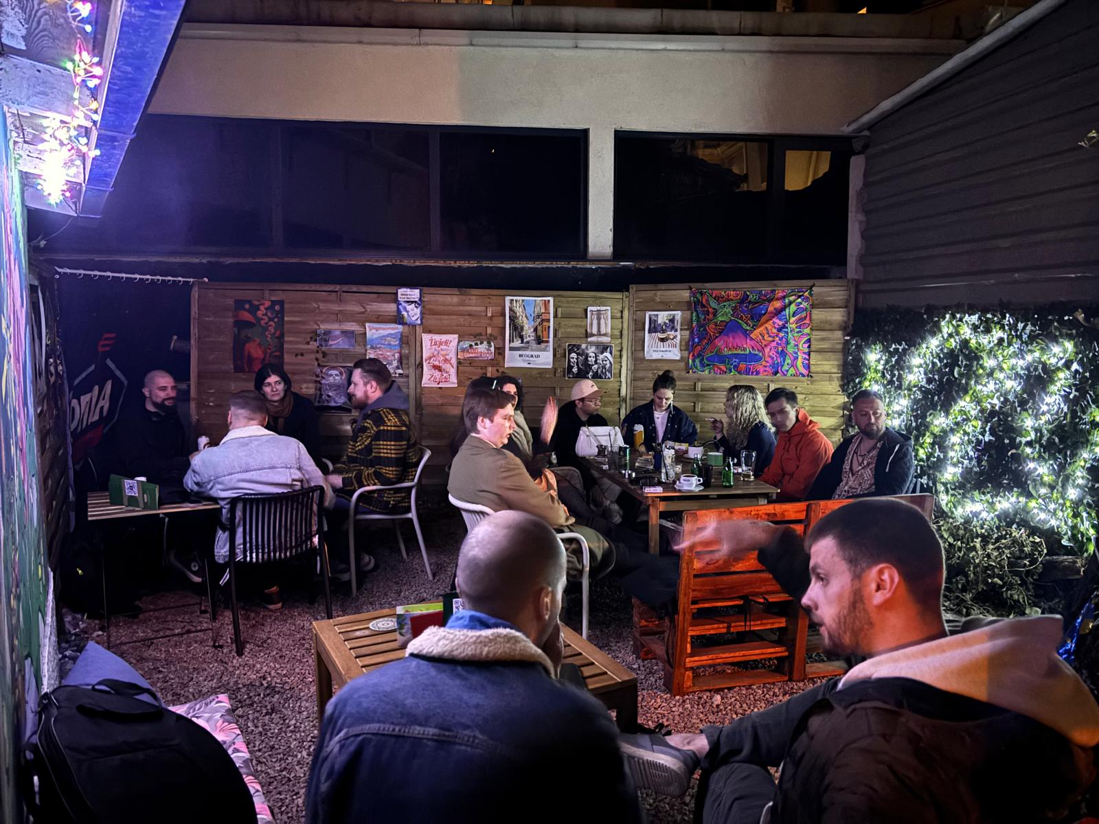 Pena garden gathering
